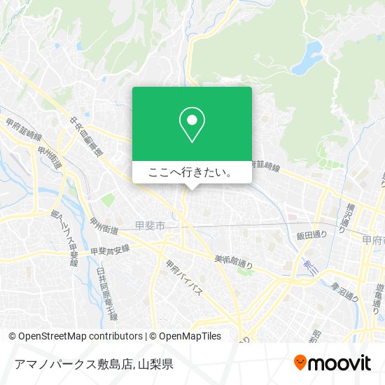 アマノパークス敷島店地図