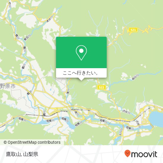 鷹取山地図