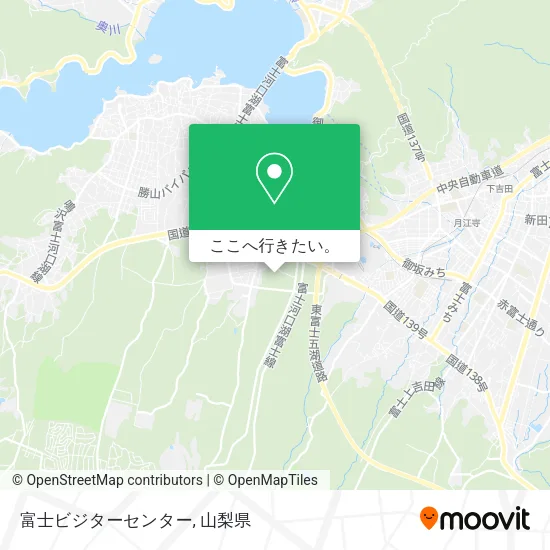 富士ビジターセンター地図