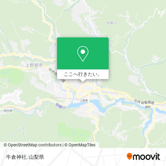 牛倉神社地図
