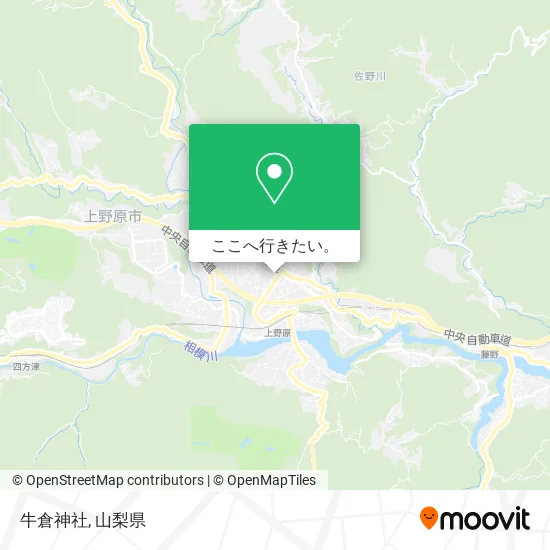 牛倉神社地図