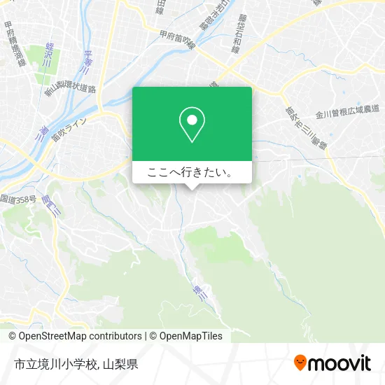 市立境川小学校地図