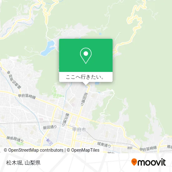 松木堀地図