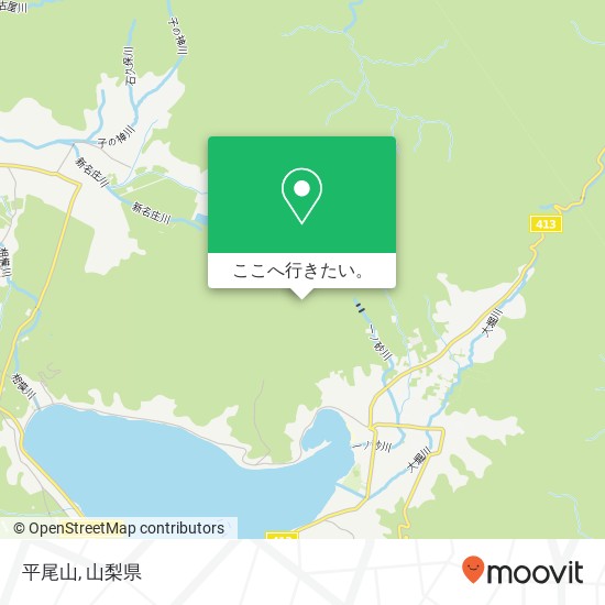 平尾山地図
