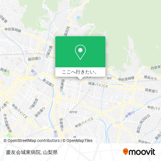 慶友会城東病院地図