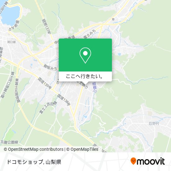 ドコモショップ地図