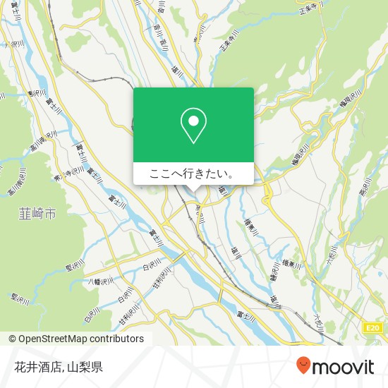 花井酒店地図