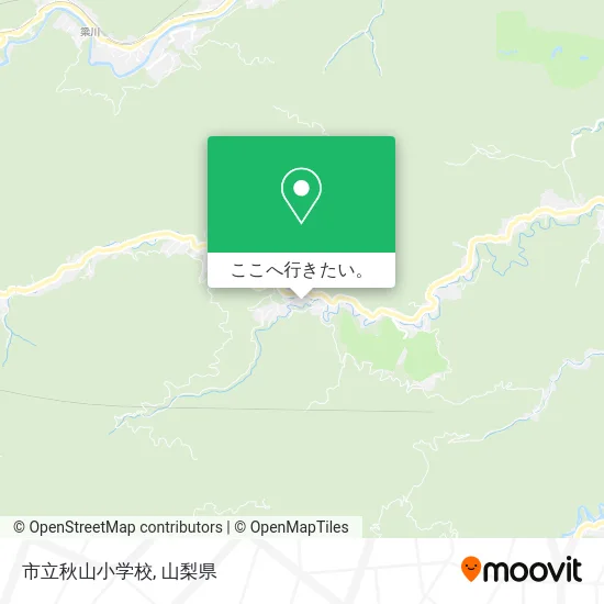 市立秋山小学校地図