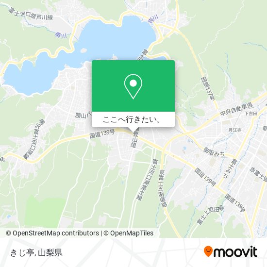 きじ亭地図