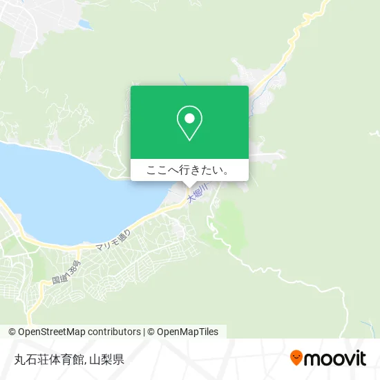 丸石荘体育館地図