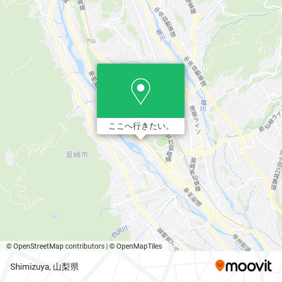 Shimizuya地図