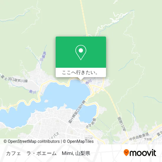 カフェ　ラ・ボエーム　Mimi地図