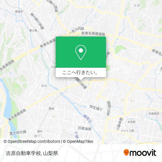 吉原自動車学校地図