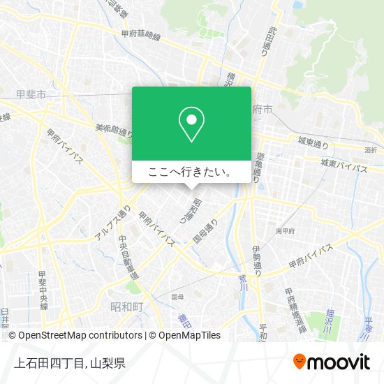 上石田四丁目地図