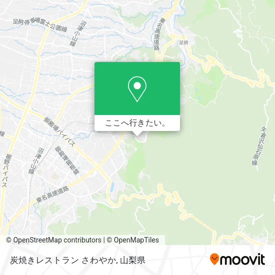 炭焼きレストラン さわやか地図