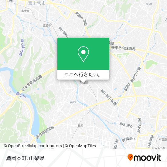 鷹岡本町地図