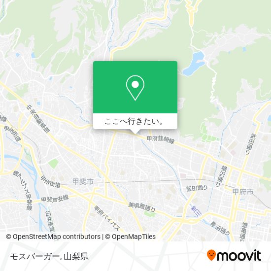 モスバーガー地図