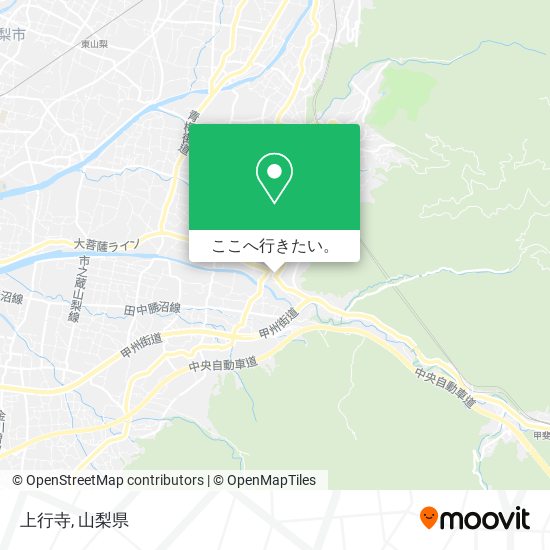 上行寺地図