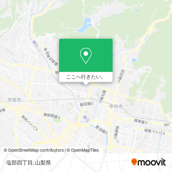 塩部四丁目地図