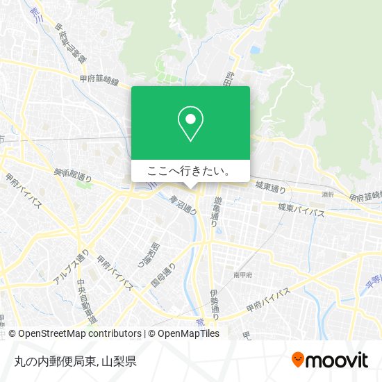 丸の内郵便局東地図