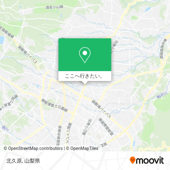 北久原地図