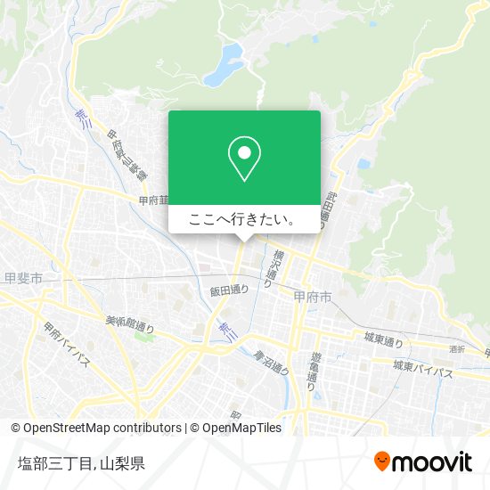 塩部三丁目地図