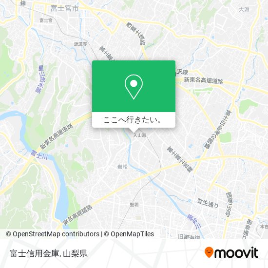 富士信用金庫地図