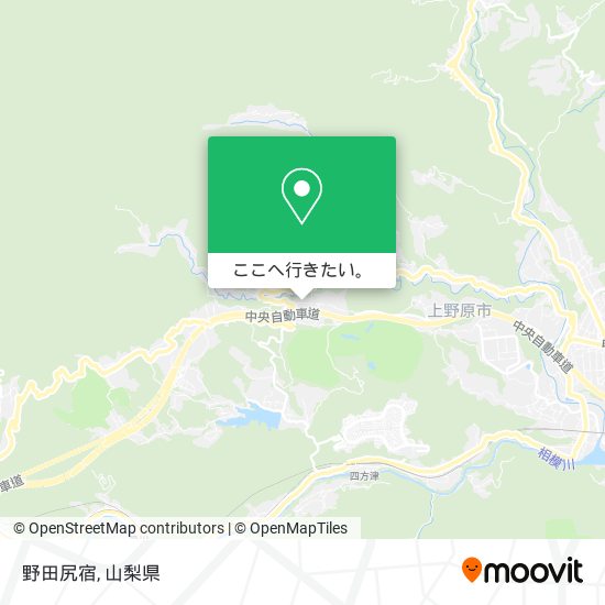 野田尻宿地図