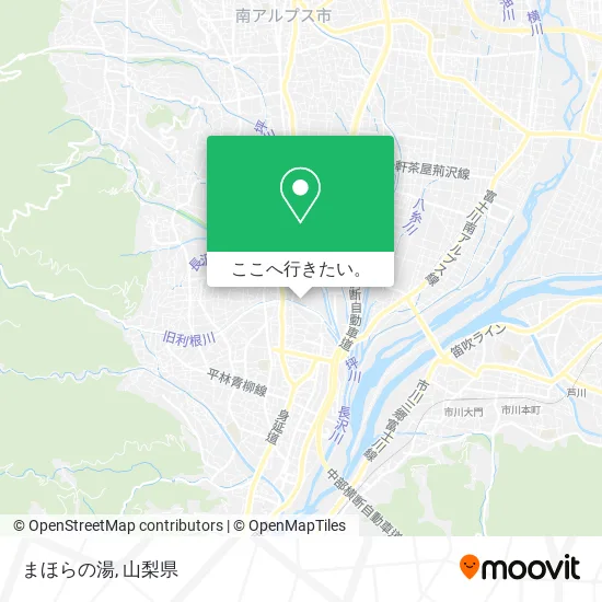 まほらの湯地図