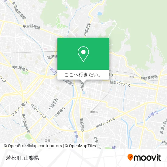 若松町地図
