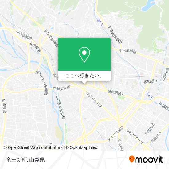 竜王新町地図