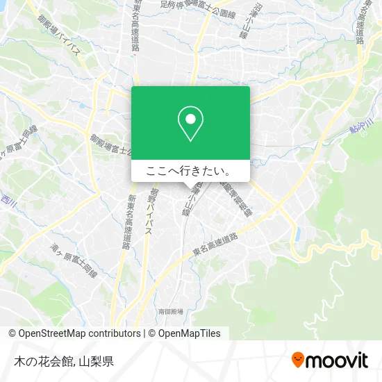 木の花会館地図