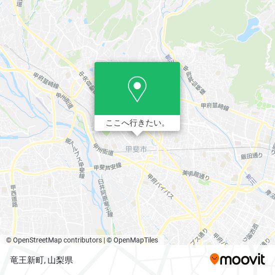 竜王新町地図