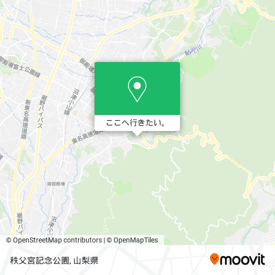 秩父宮記念公園地図
