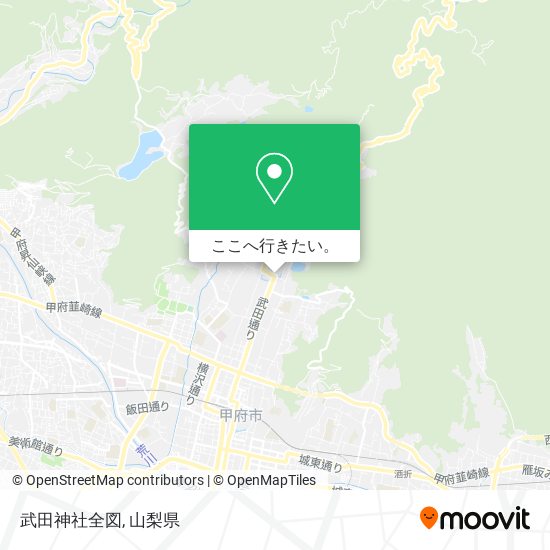 武田神社全図地図