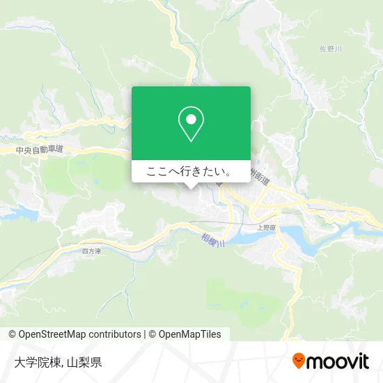 大学院棟地図