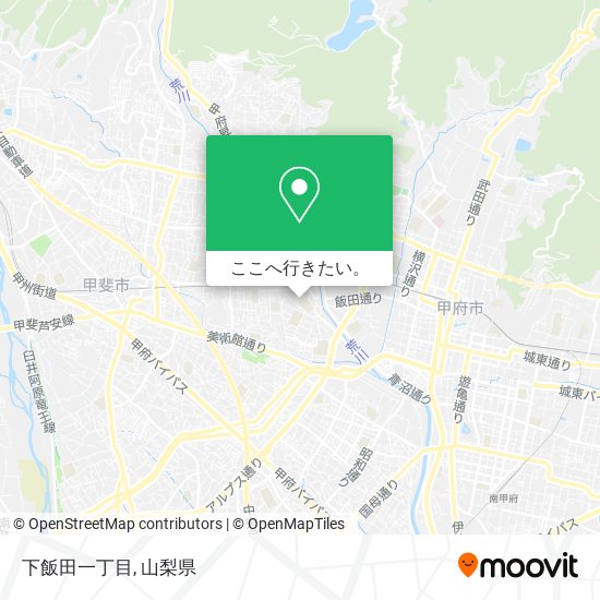 下飯田一丁目地図