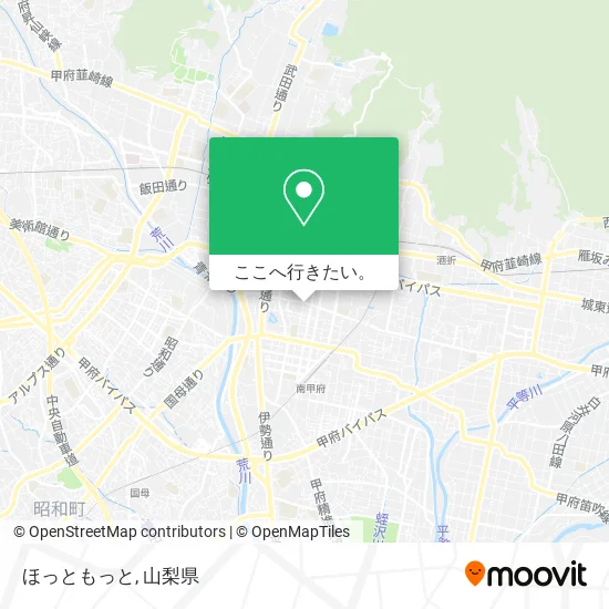 ほっともっと地図