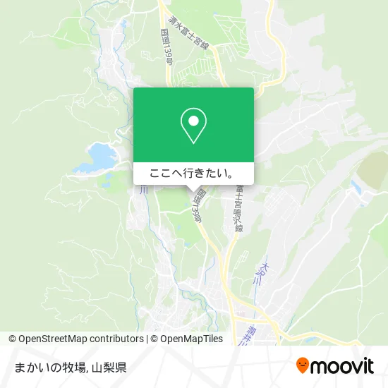 まかいの牧場地図
