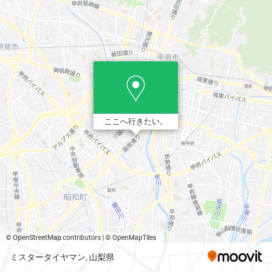 ミスタータイヤマン地図