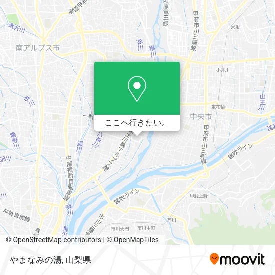 やまなみの湯地図
