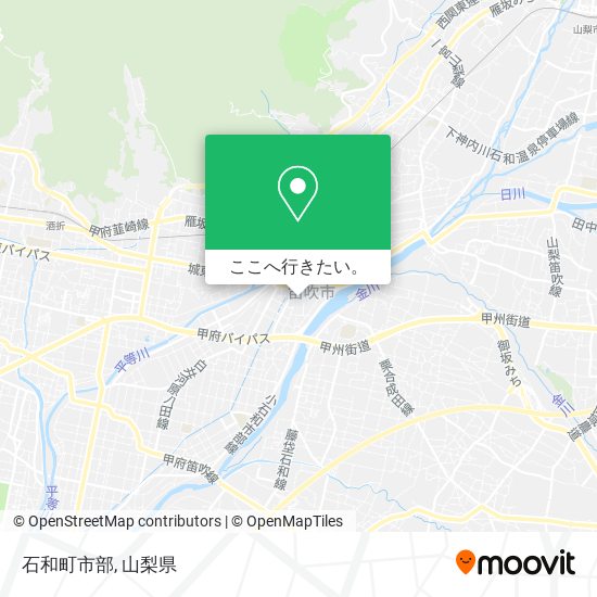 石和町市部地図