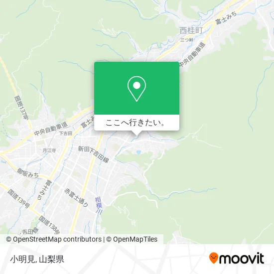 小明見地図