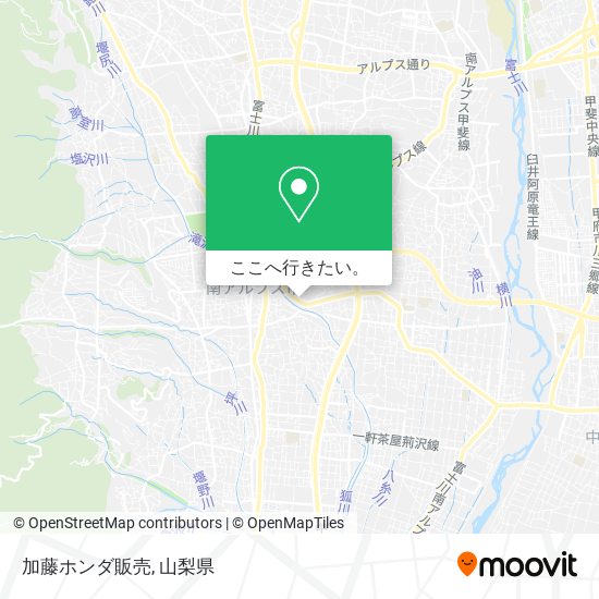 加藤ホンダ販売地図