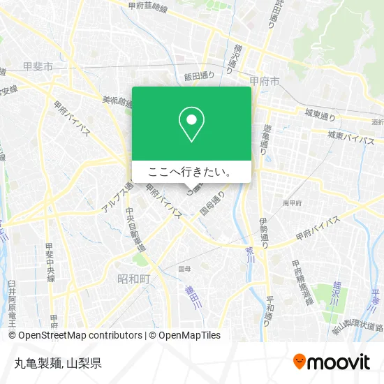 丸亀製麺地図