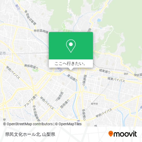 県民文化ホール北地図