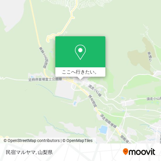 民宿マルヤマ地図