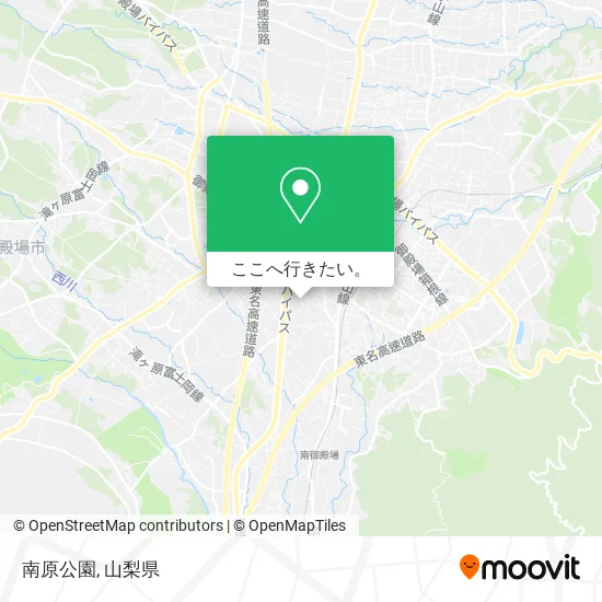 南原公園地図