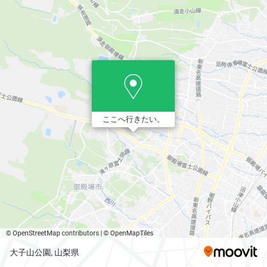 大子山公園地図