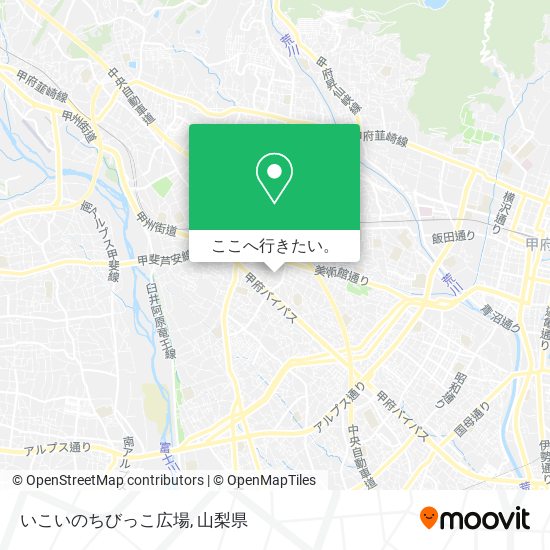 いこいのちびっこ広場地図